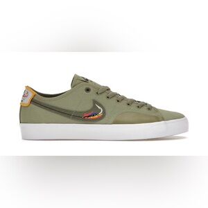 Nike SB Blazer Court Daan Van Der Linden Dusty Olive Shoes CZ5605-300